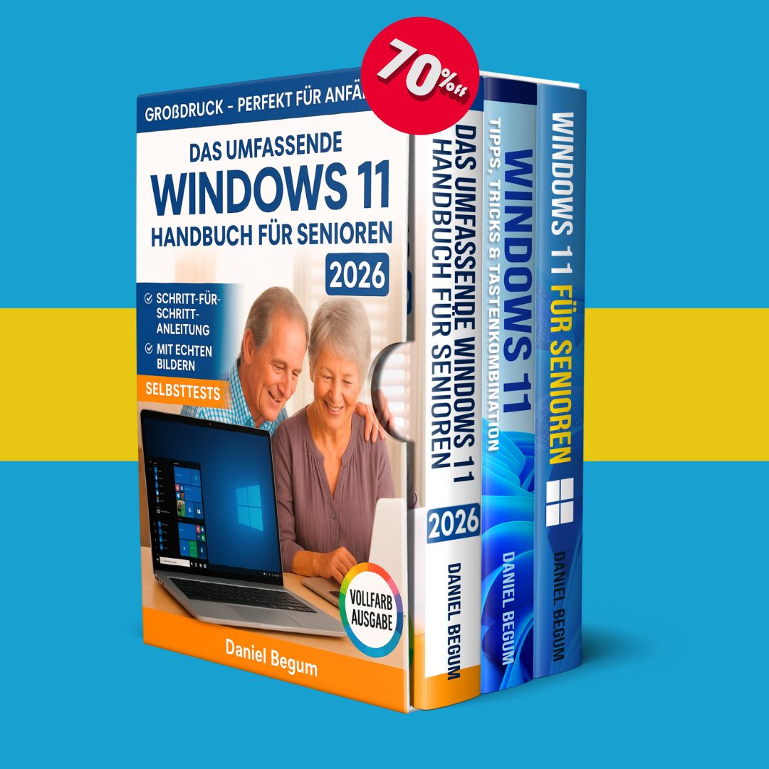 Windows 11 Handbuch für Senioren + 2 BONUS